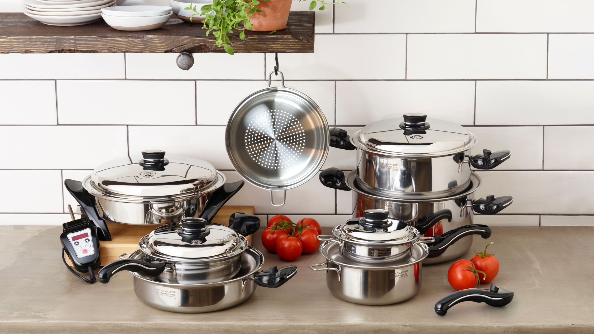 Saladmaster 取っ手付きグルメパン プレミアム Saladmaster Cookware — Amazing Enterprise, LLC